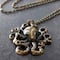 12 Pack: Found Objects™ Antique Brass Octopus Pendant by Bead Landing™